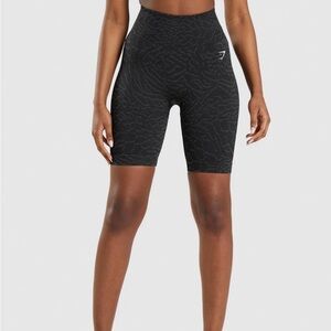 Women's Gym Shark Adapt Animal Seamless
Cycling Shorts Size M